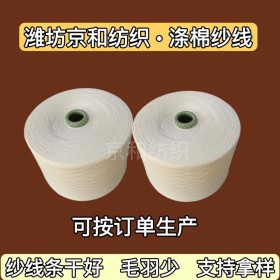 cvc60/40 21支滌棉紗線 紡織紗線 混紡面料用紗